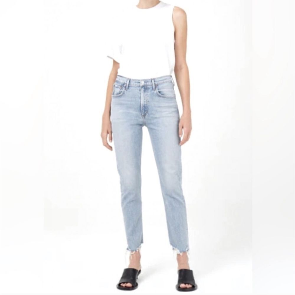 agolde merrel straight jean